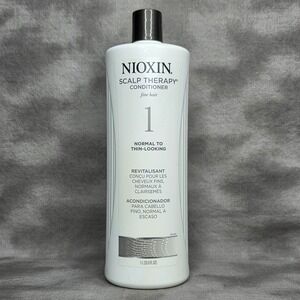 NIOXIN System 1 Scalp Therapy Conditioner, Normal to Thin-Looking‎ Hair 33.8 oz